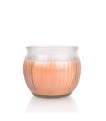 Iris homefragrances ribbed jar candle- 110g - fragrance peach pomogranate (set of 2)
