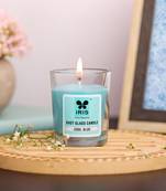 Iris homefragrances shot glass candle- fragrance cool blue- 40g(set of 3)