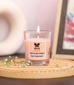 Iris homefragrances shot glass candle- fragrance peach pomogranate- 40g(set of 3)