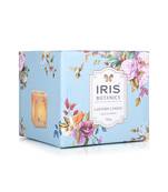 Iris botanics lantern candle- fragrance lilac & peony- 720g