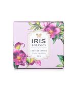 Iris botanics lantern candle- fragrance tea rose & agarwood- 330g