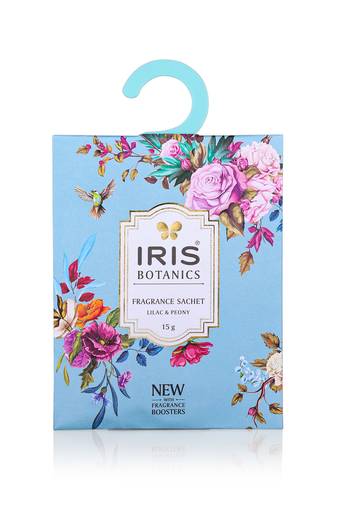 Iris botanics lilac & peony fragrance sachet- 15gm (set of 3)