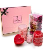 Iris fragrance gift set a beautiful pack of candles and potpourri. fragrance-romance