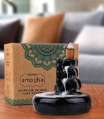 Amogha bamboo backflow incense cone holder