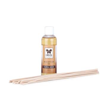 home fragrances floral musk reed diffuser refill pack 4