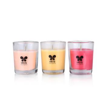 home fragrances fragranced shot glass candles pack of 3 4