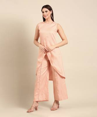 Pink rt silk cord set 2