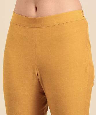Yellow malai cotton bottoms 5