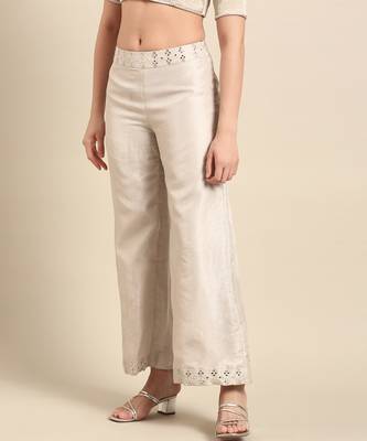 Silver kota chanderi bottoms 3