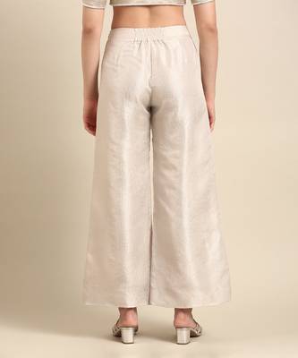 Silver kota chanderi bottoms 4