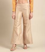 Gold kota chanderi bottoms