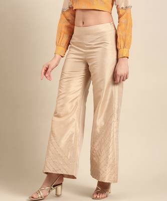 Gold kota chanderi bottoms 3