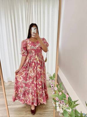 Multi Colour Roman Silk Party Wear Designer Fully Stitched Gown  1
