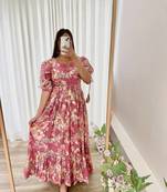 Multi Colour Roman Silk Party Wear Designer Fully Stitched Gown 