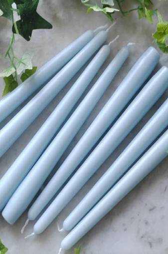 Atorakushon smokeless scented skytall taper stick candle for home decoration & diwali puja [set of 8]