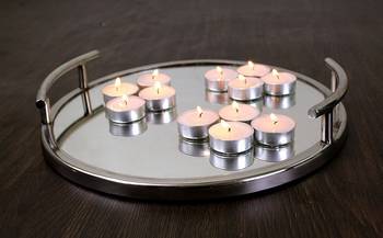 Pack of 50 unscented tea light candles 3