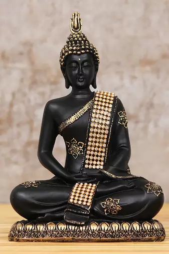 One decorative meditating lord buddha