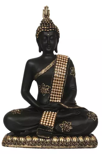 One decorative meditating lord buddha