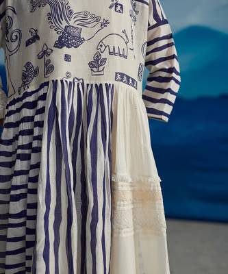 Delphine patchwork dress 4