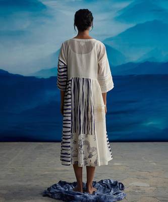 Delphine patchwork dress 5
