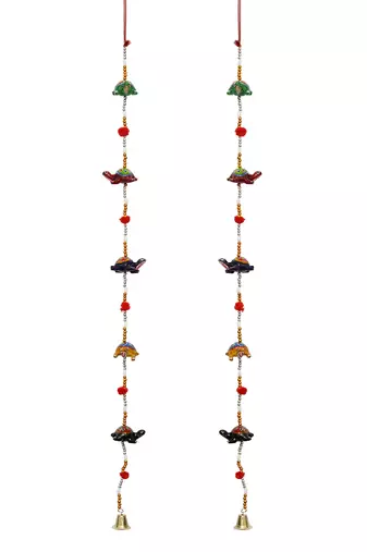One superior quality tortoise door/wall hanging home d    cor in pair