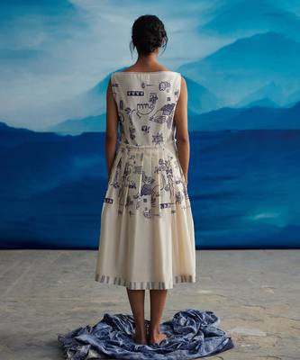 Pema knife pleat dress 5