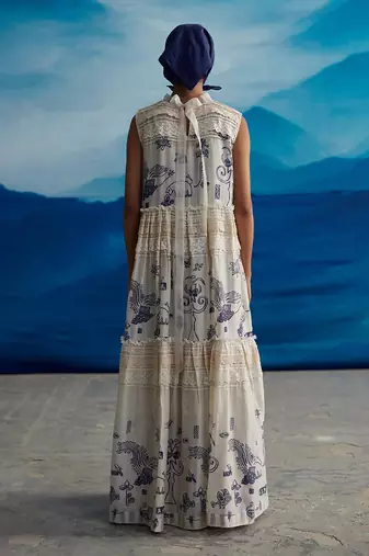 Azami tier dress