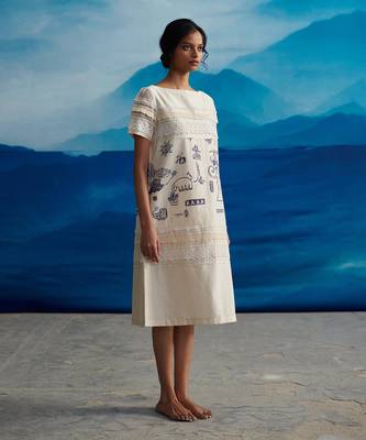 Camellia shift dress 2