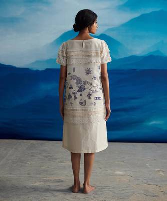 Camellia shift dress 5