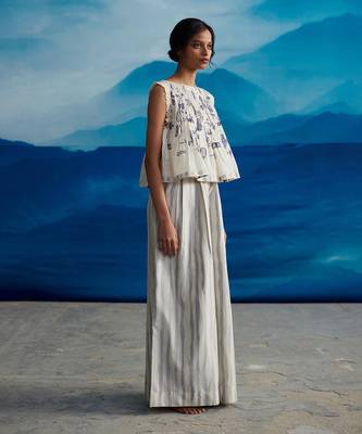 Calantha pleated top 5