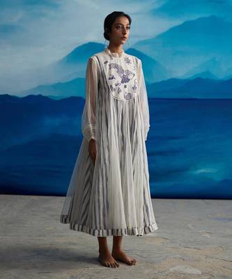 Blazing yoke dress 2