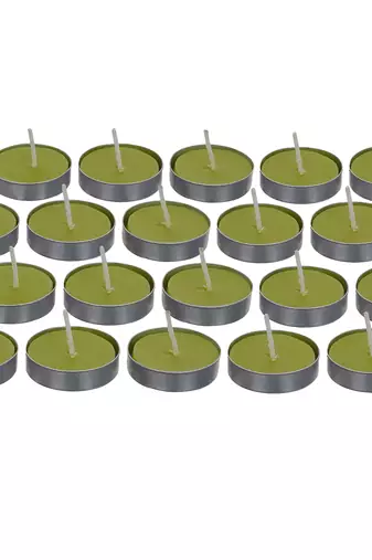 One set of 10 jasmine scented tea light candles