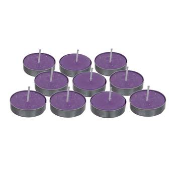One set of 10 lavender scented tea light candles 3