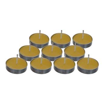 One set of 10 vanilla scented tea light candles 3