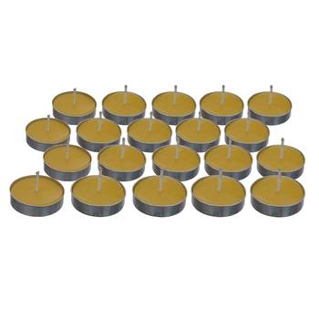 One set of 10 vanilla scented tea light candles 4