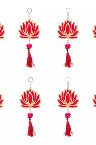 Pack of 1 lotus flower decorative wall hanging for home decor