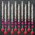 Pack of 10 pink lotus & white red artificial flowers hanging