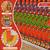 Pack of 10 rings with pom-pom tassels bell wall hangings toran