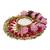 One designer handcrafted floral tea light holder