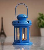 One lantern decoration with tealight candle