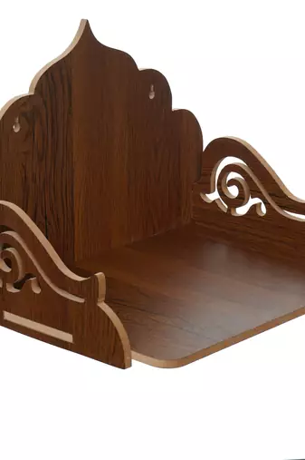 One designer laminated wood pooja temple/mandir