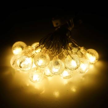 One crystal ball decorative led color changing fairy string lights for diwali 1