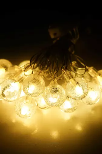 One crystal ball decorative led color changing fairy string lights for diwali