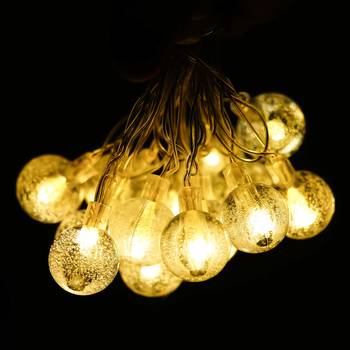 One crystal ball decorative led color changing fairy string lights for diwali 2