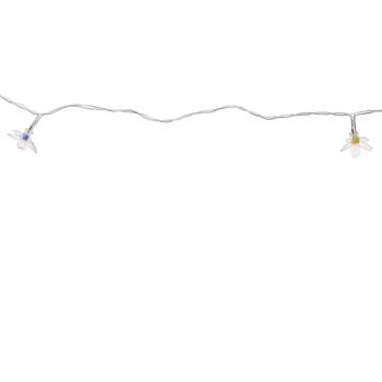 One blossom floral steady, blinking color changing led fairy string lights 4