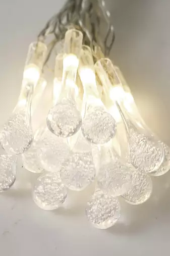 One bubble tube steady, blinking color changing led fairy string lights