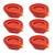Set of 6 led water sensor diyas