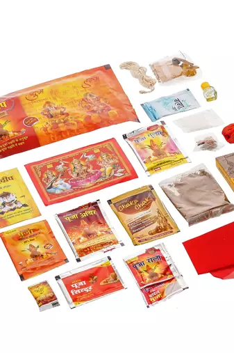 One complete poojan samagri kit, lakshmi puja samagri kit