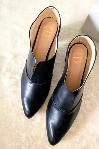 Black ankle boots