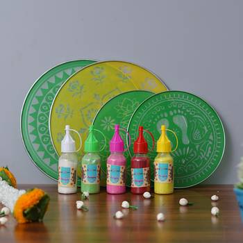 Rangoli stencils set 2